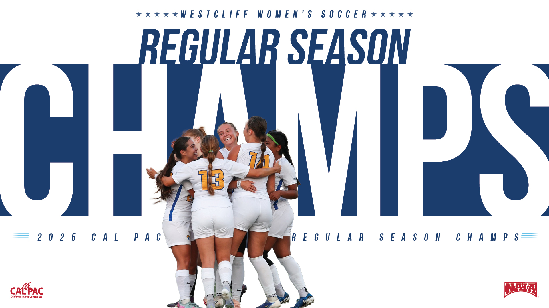 WESTCLIFF! WOMEN&rsquo;S SOCCER CHAMPS! TOURNAMENT FIELD SET