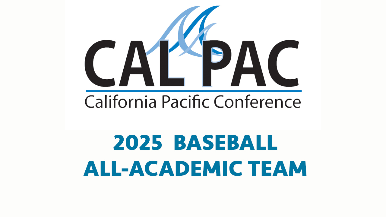2025 Cal Pac Baseball All-Academic Team