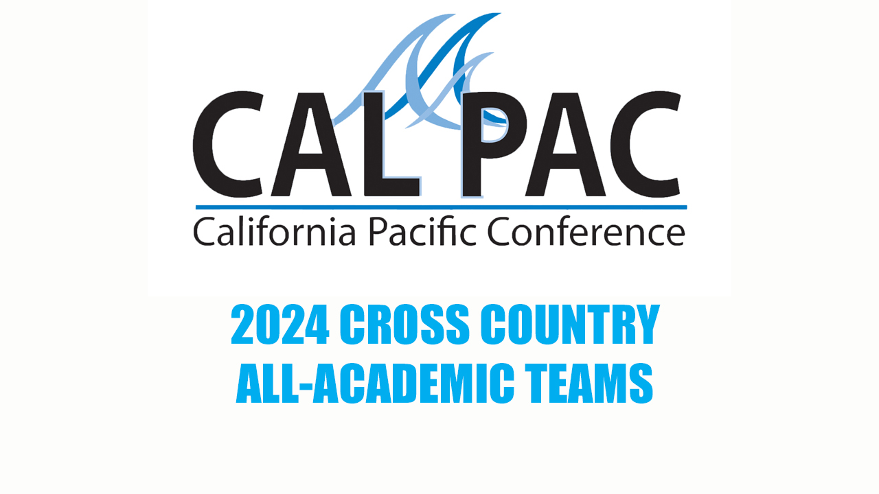 2024 Cal Pac Cross Country All-Academic Teams
